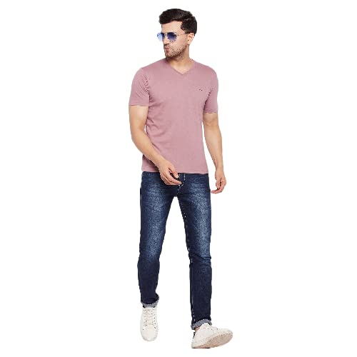 Image of Orewa Men Men's Solid Regular Fit T-Shirt