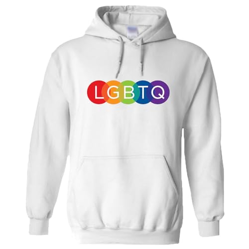 Sweat à capuche LGBTQ homme drapeau arc-en-ciel lesbienne gay