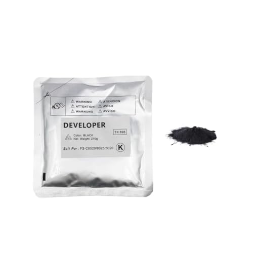 Material de revelado TK898 de 210g negro que optimiza la nitidez en FS-C8520MFP