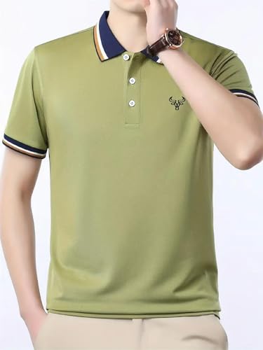 Image of Lymio Polo T Shirt for Men || T Shirt for Man || Collar T Shirt Style Men (Packs Also Available) (Polo-81-84)