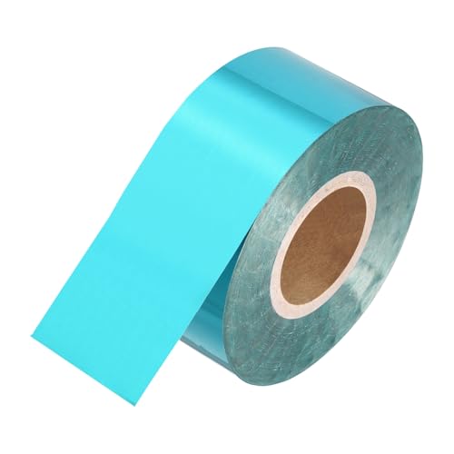 Papier de gaufrage à chaud bleu lac pour rouleau de transfert thermique cuir et scrapbook DIY