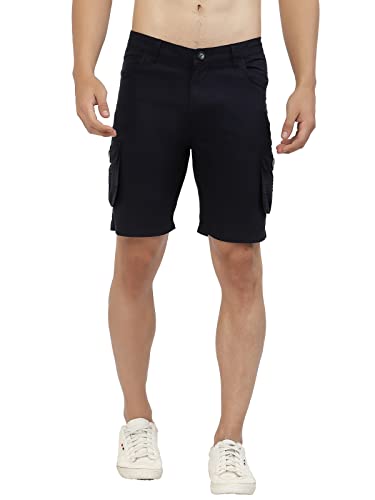 Image of SAPPER Men's Cotton Cargo Shorts with Pockets