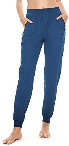 BALEAF Joggers for Women Hiking Jogging Pants Track Sweatpants Scrubs Pants for Women with Zipper Pockets