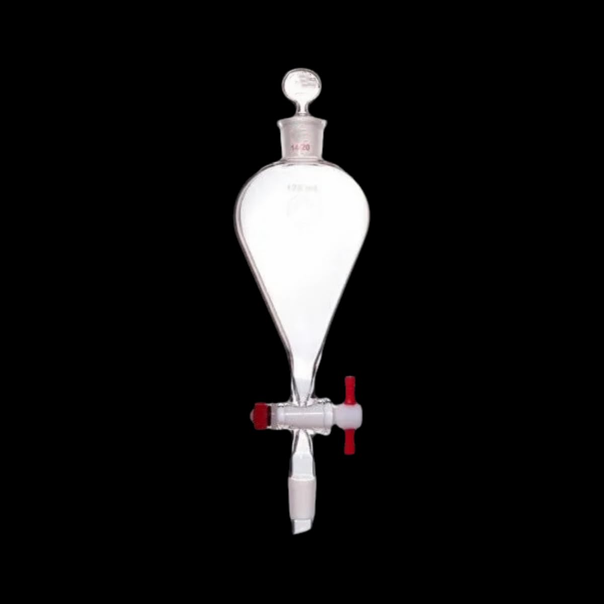 1 szt. 3000 ml 24/40 szklany reaktor cylindryczny z czterema szyjami - 3 l kolba reakcyjna z płaskim dnem i zaciskiem ze stali nierdzewnej