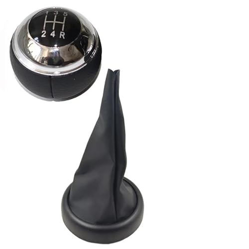 Pommeaux Levier Vitesse Pour BMW Mini Cooper R50 R52 R53 2000-2006 Avec Soufflet Anti Poussière - Poignées Boîte Manuelle Couvercle Voiture (5 Speed Set)