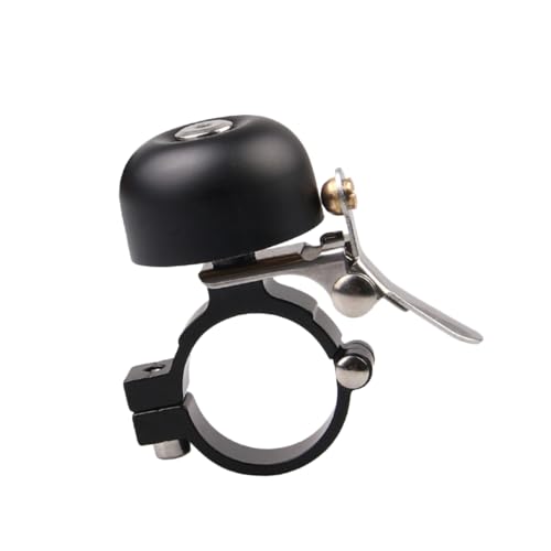 JOINPAYA レトロ銅製自転車ベル 大音量サウンド 自転車用ホーン マウンテンロード兼用 操作簡単 警告用 ブラック