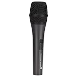 Micrófono de Mano, Micrófono de Karaoke Dinámico Corrección de Curva Fuerte con Interfaz de 6,5 Mm para Karaoke