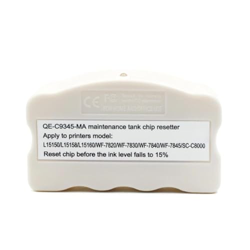 Caja de mantenimiento C9345 con chip reset automático para tanque tinta L8188