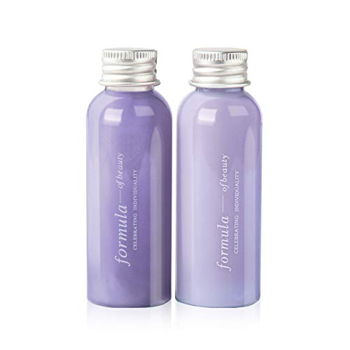 Formula of Beauty Travel Size Shampoo and Conditioner Set - Organic and Natural Ingredients I All Hair Types: Dry, Oily, Damaged, itchy l 24 hrs Fragrance Scent (Artemisia/1.69 fl oz / 50 ml)
