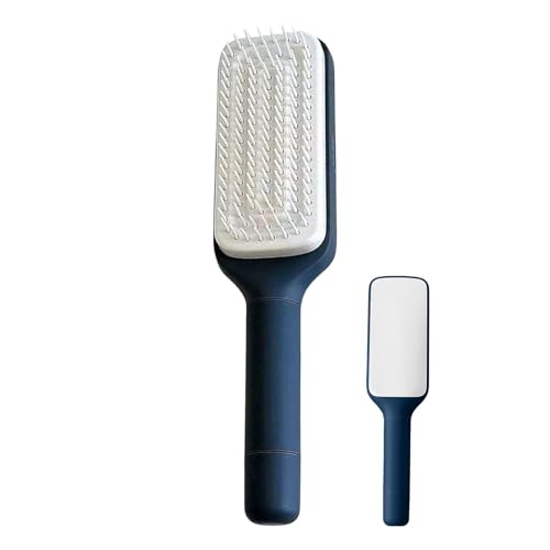 Cepillo antiestático y retráctil para cabello liso o rizado 6