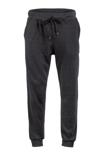 Pantalon de survêtement en coton hommes jogging gris foncé S