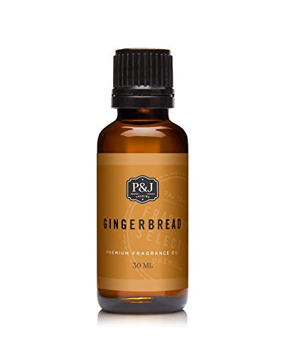 P&J Fragrance Oil - Gingerbread Scented Candle Making Oil 30ml