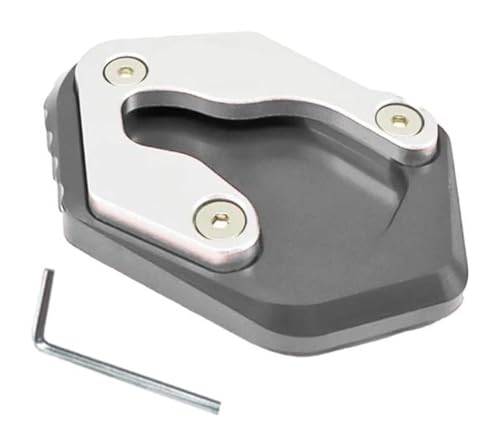 �p ���}�n �p XMAX300 �p XMAX250 �p XMAX125 2017-2020 �I�[�g�o�C�o�C�N�L�b�N�X�^���h�G�N�X�e���_�[ CNC�t�b�g�T�C�h�X�^���h�����p�b�h �T�C�h�X�^���h �L�b�N�v���[�g(Titanium,X-1)