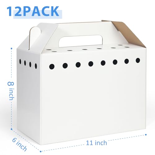 disposable cardboard pet carrier for small animals-12 pack