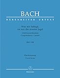 Bach: Was mir behagt, ist nur die muntre Jagd, BWV 208 (