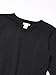 Amazon Essentials Unisex Kids' Uniform Cotton V-Neck Sweater, Black Heather, Medium
