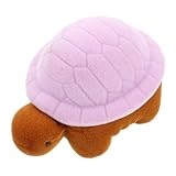 Artisanat raffiné : fabriqué avec précision pour un confort et une protection de bague de fiançailles, mini tortue décorative