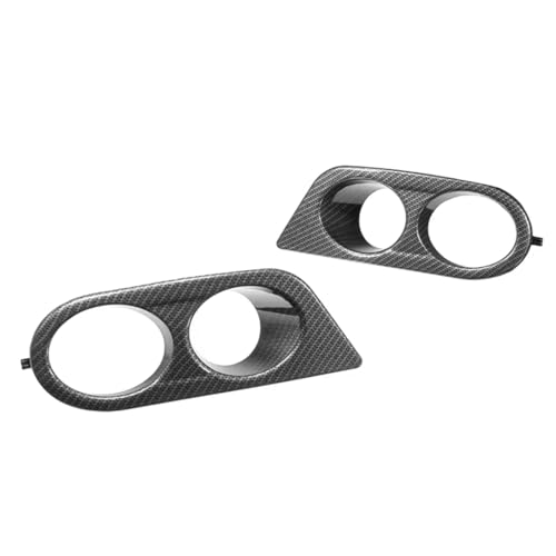 Cubierta de luz antiniebla estilo fibra de carbono para marco de parachoques E46 M3