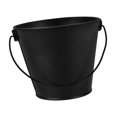 HOODANCOS Cubeta para Grasa de Barbacoa de Hojalata Resistente al Calor Cubo Recogedor de Goteo para Parrillas Fácil de Limpiar y Almacenar Accesorio Duradero para Barbacoa al Aire Color