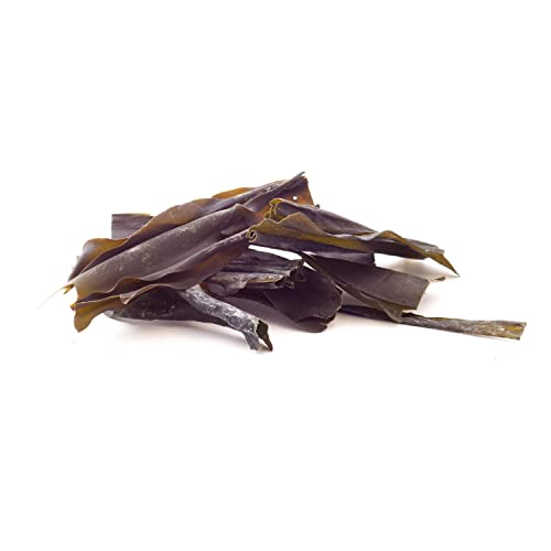 ALGENLADEN BIO Kombu Blätter - 100 g | essbare Algen | Grundlage für Dashi | Algen aus dem Atlantik | Rohkost | Vegan