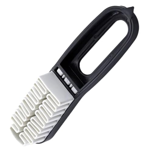 Cepillo de Limpieza de Zapatos: cerdas eficientes, Herramienta de fregado de Doble Textura, Cepillo de Limpieza de Zapatillas, Cuidado Suave y Profundo para Adultos, Adolescentes, Viajes Diario