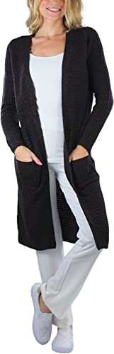 Image of ToBeInStyle Women's Warm Heavy Knit Long Sleeve Cardigans