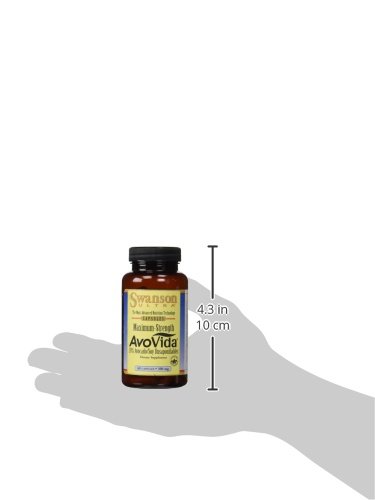Swanson Avocado Soy Avovida Maximum Strength Asu Supplement For Joints 300 Mg 60 Capsules #TOP7