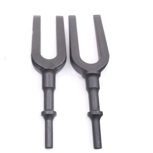 Pneumatic Ball Press & U Joint Joint Auto Repair Tool Remover Flat Point Chisel Air Hammer Breaker Bits Pneumatic Separating Fork