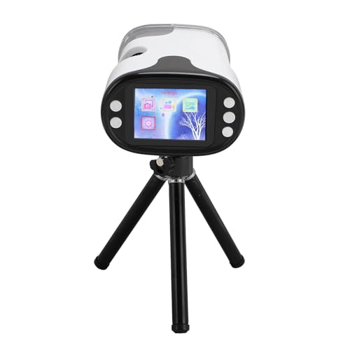 Digital Camera Microscope Binocular, with Complementary Light System, 8X Optical Zoom, 100x-1000x Digital Magnification, 2.0 inch Display, Photos and Videos, Educational Toy