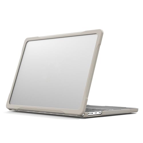 Coque MacBook Air 13.6 M3 A3113 A2681 double couche kaki