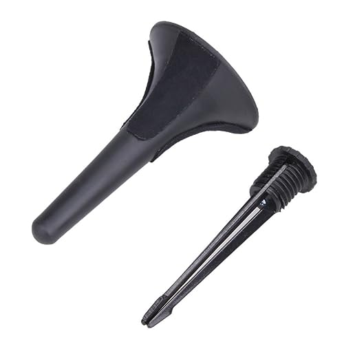 VINTORKY Sturdy Trumpet Stand Black Holder Metal Bracket Rotating Screw for Easy Instrument Mounting