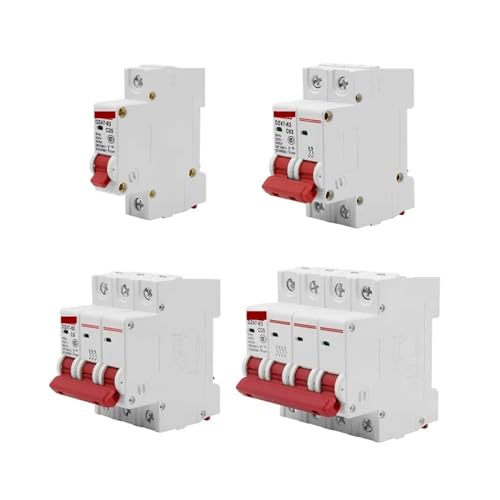 Disjoncteur miniature DZ47-63 évite court-circuit et surcharge réseau 4P