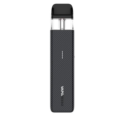 Vaporesso XROS 5 Mini Kit Auto draw Electronic Cigarette Vaporizer, 30W MTL Vape with 1500mAh Battery 3ML XROS Pod Cartridge 0.6ohm COREX 3.0 Vaping No Nicotine No Liquid (Negro carbón)