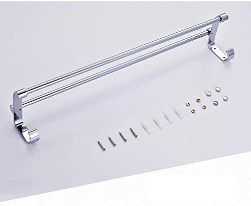 Porte-serviettes double pôle anti-rouille pour éliminer l'humidité - 2