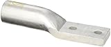 NSI AL750N Series AL-N Dual Rated Compression Aluminum Lug, Two Hole, 750 Wire Size, 1/2