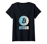 Photo Gallery donna bitcoin crypto pastel colors btc criptovaluta maglietta con collo a v Photo Gallery donna bitcoin crypto pastel colors btc criptovaluta maglietta con collo a v