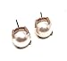 Kate Spade New York Kate Spade Pearl Stud Blush Rose Gold Tone Earrings, Small