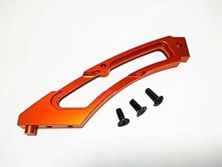 Aluminum Alloy Rear Anti-Bending Plate - 1PC Set for #101210 Orange Flux Upgrade Parts HPI BULLET3.0 MT ST Ken Block WR8