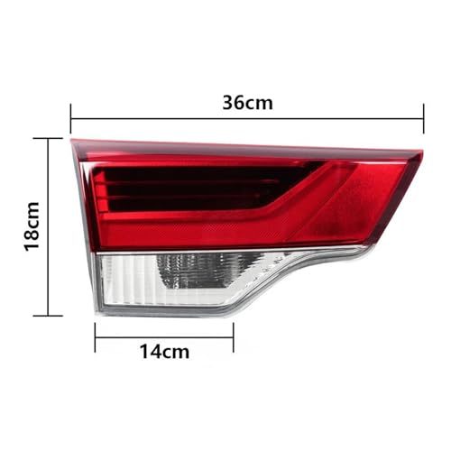 Feu stop cassé Toyota Highlander 2017-2019 ? Changez pour ce feu arrière intérieur gauche