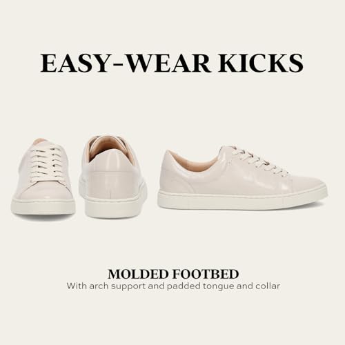 Image of Frye Ivy Low Lace Sneakers for Women - Removable Footbed Shoes - Leather Womens Casual Shoes - Crafted from Soft, Vintage Italian Leather with Removable Molded Footbed