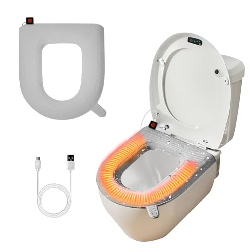 Peabownn Heated Toilet Seat Cover EASY-CLEAN - Waterproof US