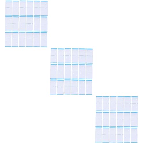 SOESFOUFU 3sets Waterproof Double Sided Wig Tape Hair Extension Tape Supply for Styling 36pcs*3