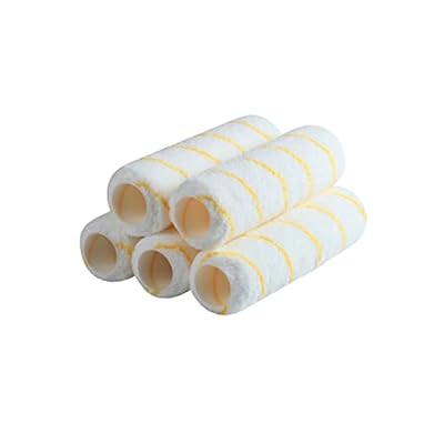 Bates- Paint Roller Covers, 9" Roller Covers, Pack of 5, Covers for Paint Rollers, Naps for Paint Roller Brush, Roller Naps, House Painting Supplies, Nap for Roller Frame, Covers for Paint Roller Kit