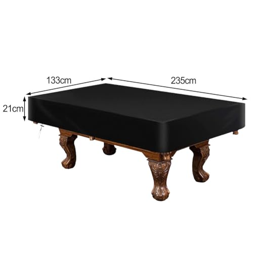 Nappe de billard anti-déchirure avec doublure douce et boucles - 8