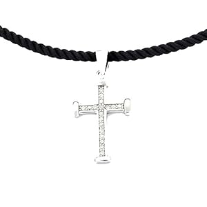 Les Plaisirs de Stella Anhänger aus Sterling-Silber 925/000 und Zirkonia Kreuz mit Strass, Brillanten weiß - Schmuck Damen Herren Unisex Kinder Mädchen Jungen Les Plaisirs de Stella Anhänger aus Sterling-Silber 925/000 und Zirkonia Kreuz mit Strass, Brillanten weiß - Schmuck Damen Herren Unisex Kinder Mädchen Jungen