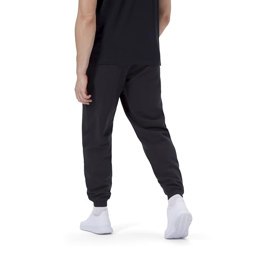Canterbury Men's CCC Leisure Sweatpants | Jogging Bottoms | Cuffed Hem | Embroidered Logo Fleece Joggers, Black, XL - Image 3