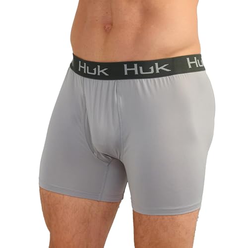 HUK - Men's Pursuit Boxer, Performance Fishing Boxer Briefs