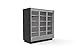 Hydra-Kool KGV-MR-3-S 75-3/8" Reach-in High Volume Self-Contained Refrigerated Merchandiser, Multiplexable