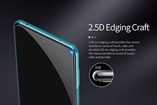 Image of Gorilla Extra Strong Premium HD+ Tempered Glass for Infinix Note 10 Pro Edge to Edge Full Coverage Anti Glare Anti Fingerprint Scratch and Oil Resistant