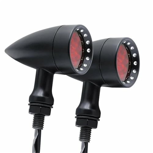 Luz de freno de moto roja para viajar seguro en ciudad y carretera con Yamaha